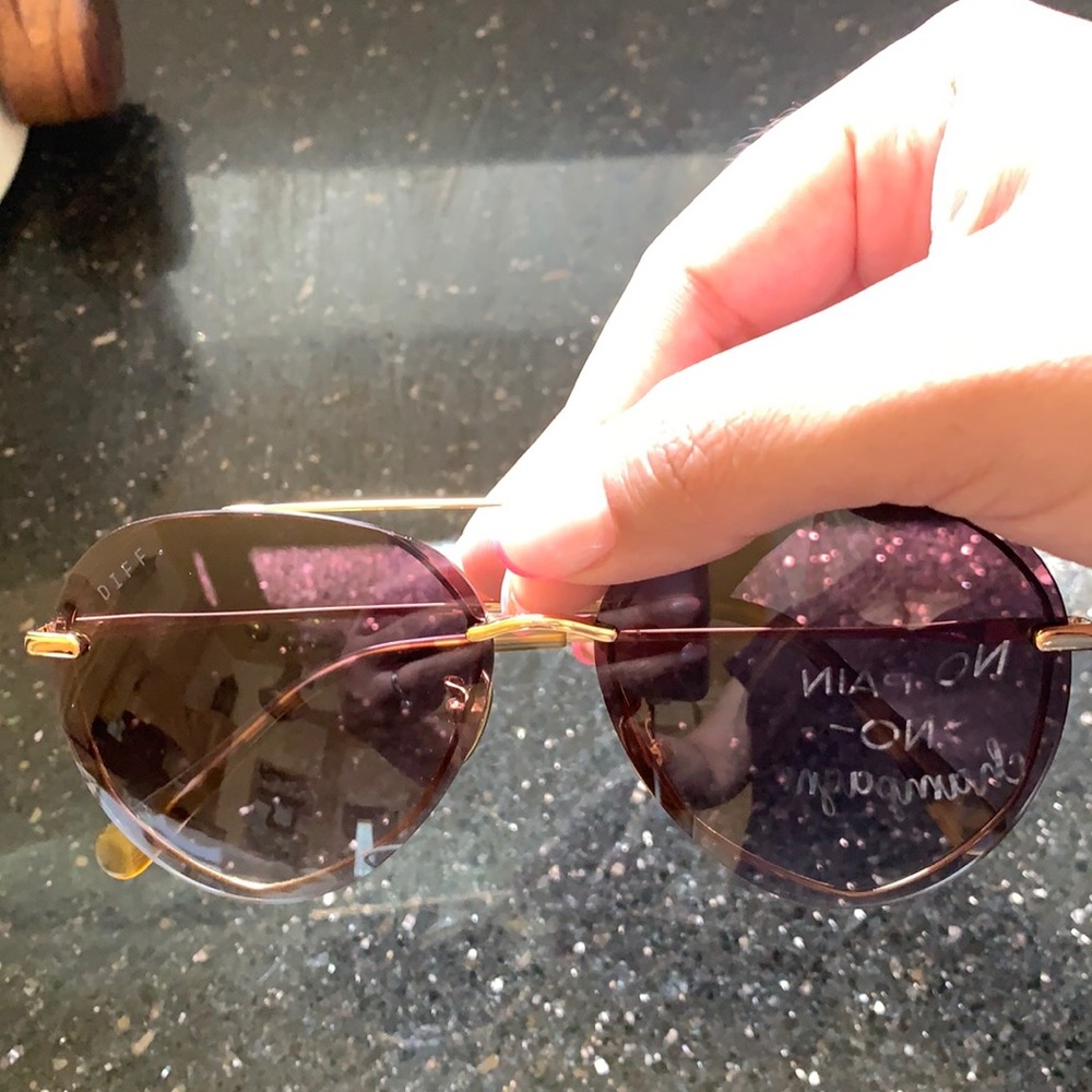 Diff Brown Sunglasses - image 1